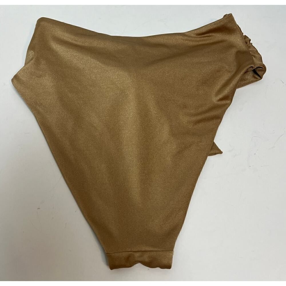 Agua Bendita GOLD Isabella Bikini Bottoms Sz. S - Picture 3 of 4